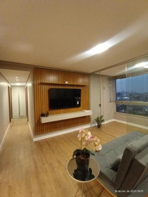 Lindo Apto Completo 3 Quartos com Ar Condicionado